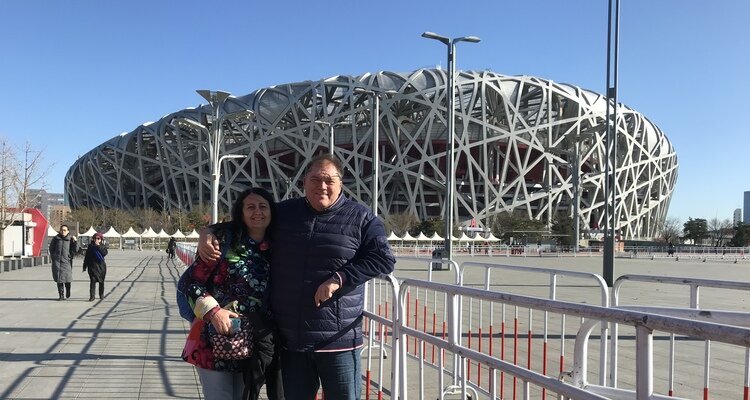 Our guests visited the Bird's Nest