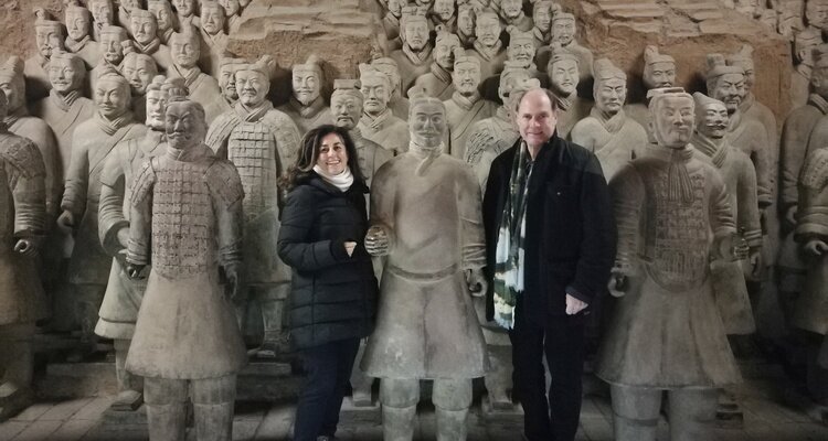 Visita el Ejército de Terracota.