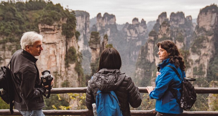 Our guest in Zhangjiajie National Forest Park