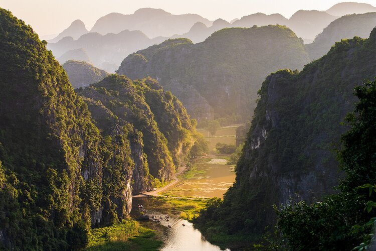 Ninh Binh Boatfahrt