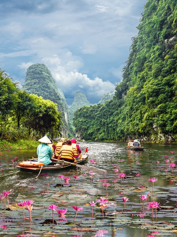 Vietnam, Kambodscha, Thailand Rundreise und Baden 2025