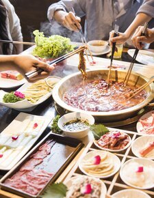 Experiencia de hot pot chino