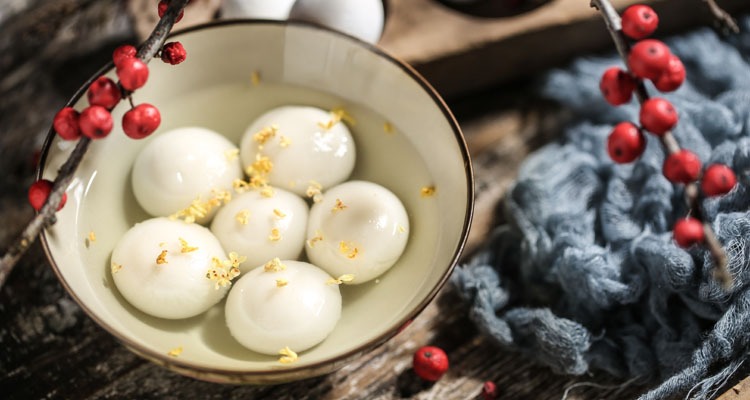 chinese new year dessert:tang yuan