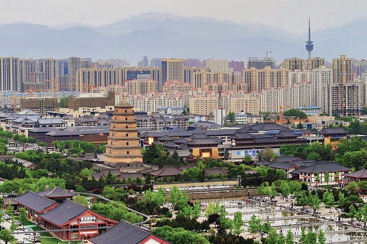 Grande Pagode de l'Oie Sauvage，Xi'an