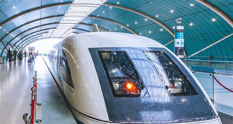 Tren de levitación magnética de Shanghái
