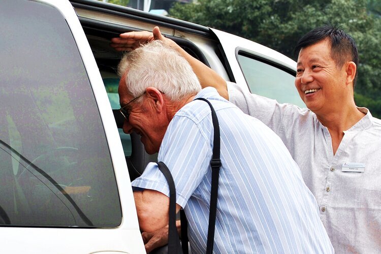 Abholung bei China Highlights
