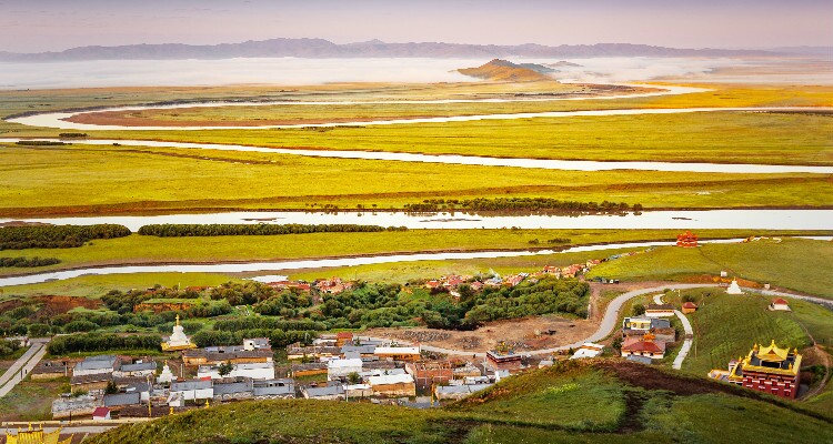 the first bend of the Yellow River