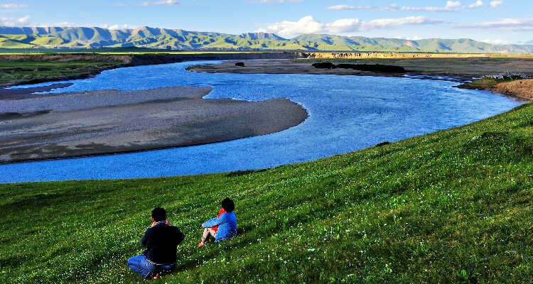 the first bend of the Yellow River in Northern Sichuan