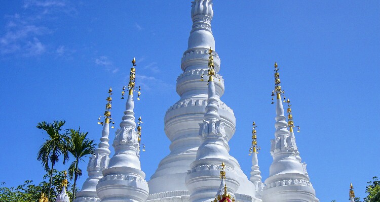White Bamboo Shoot Pagoda