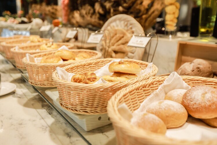 das westliche Frühstück
