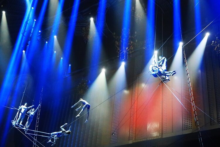 Actuación acrobática de Shanghái