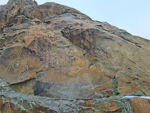 Rock Paintings in the Helan Mountains
