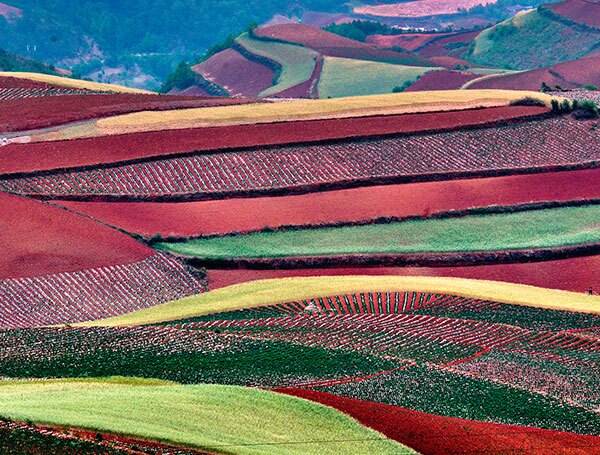 dongchuan red land