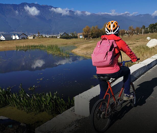 bike to see Cangshan