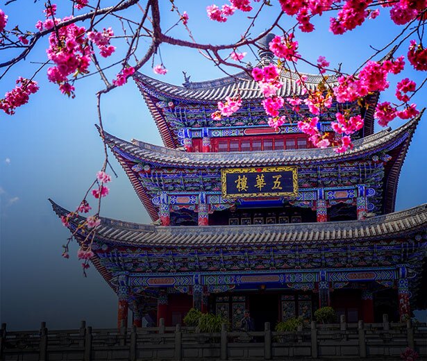 ancient city gate of Dali