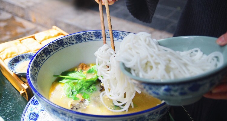 Over-the-Bridge Rice Noodles