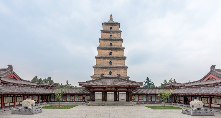 the Big Goose Pagoda