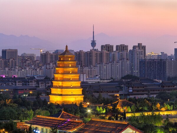 Grande Pagoda dell'Oca Selvatica a Xi'an