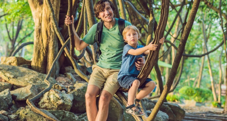 Hiking in Pristine Tropical Rainforest