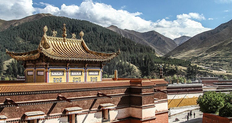 Labrang Monastery in Xiahe