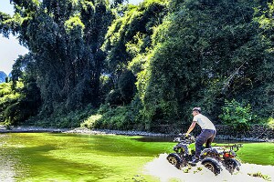 drive with an all-terrain vehicle
