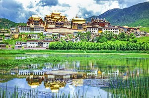 Songzhanlin Monastery in Shangri-La