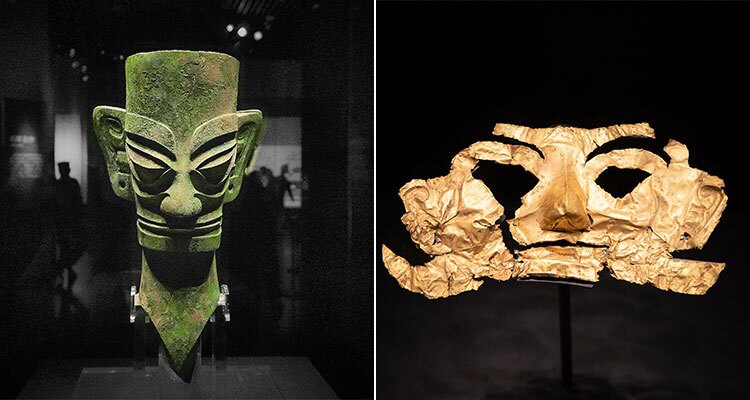The unique treasures in Sanxingdui Museum