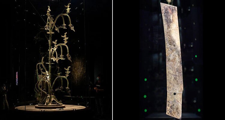 the rare treasures in Saningdui Museum