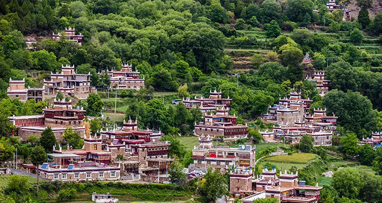 Jiaju Tibetan Village