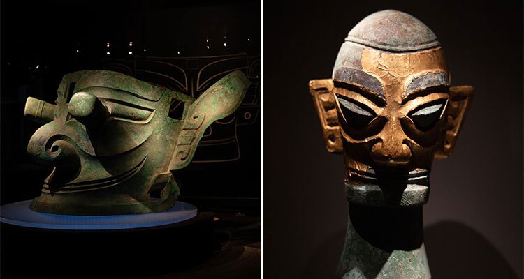The unique treasures in Sanxingdui Museum