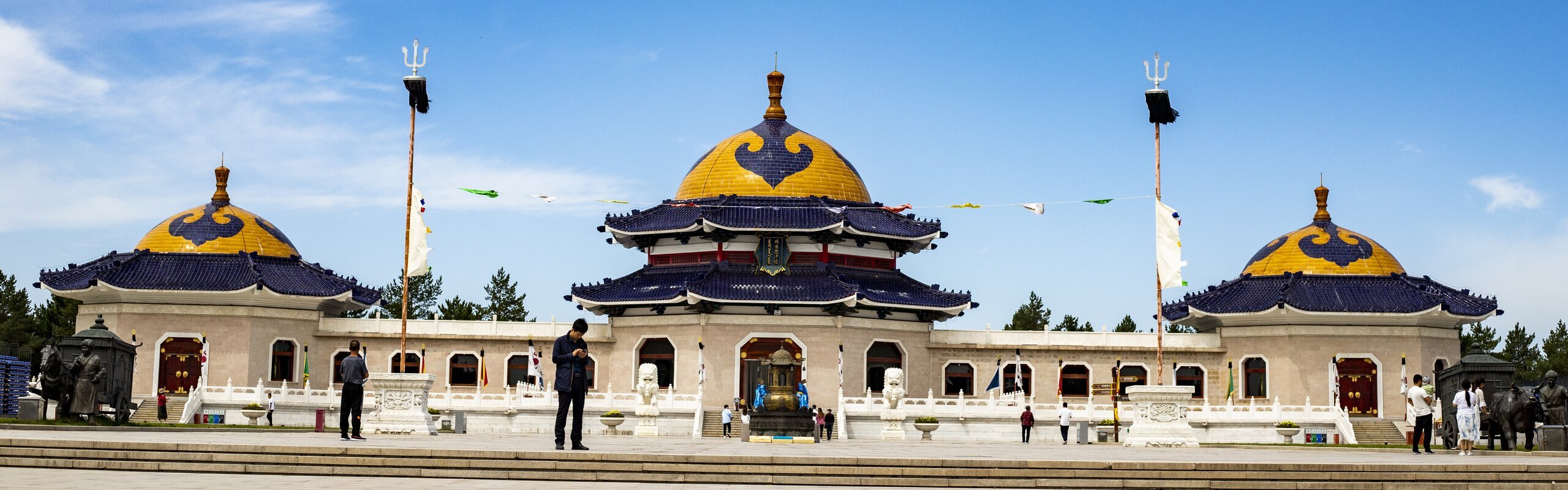 The Mausoleum of Genghis Khan