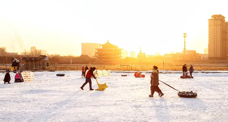 Snow Sports at Winter Naadam Festival