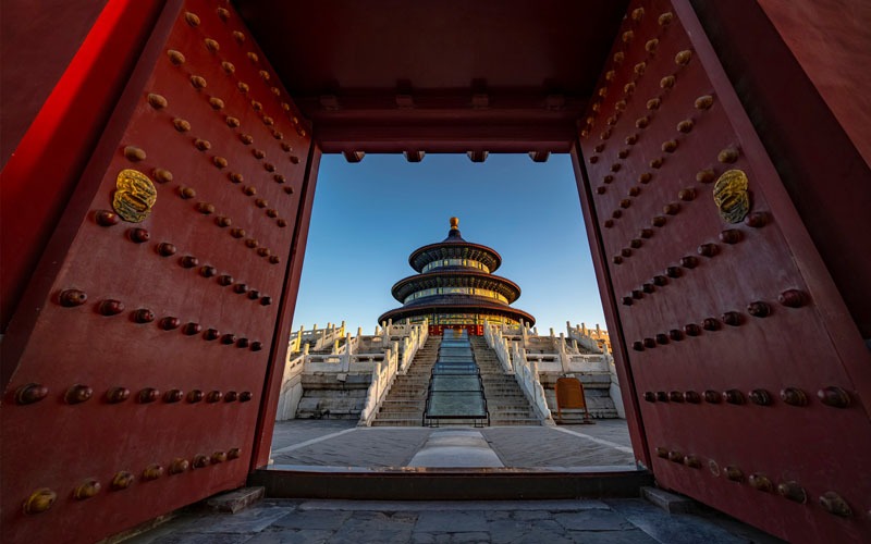 temple of heaven beijing interior