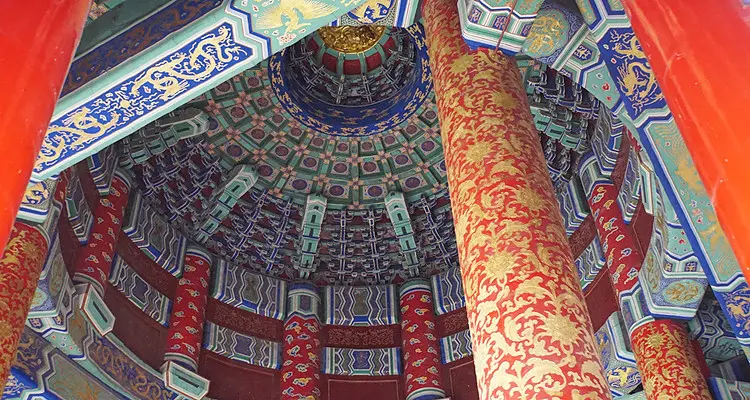 Internal structure of The Hall of Prayer for Good Harvests