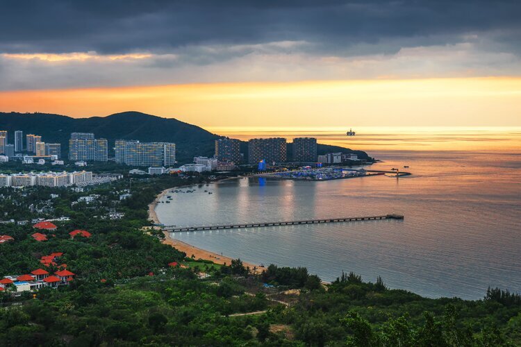 Ночные виды Хайнаня