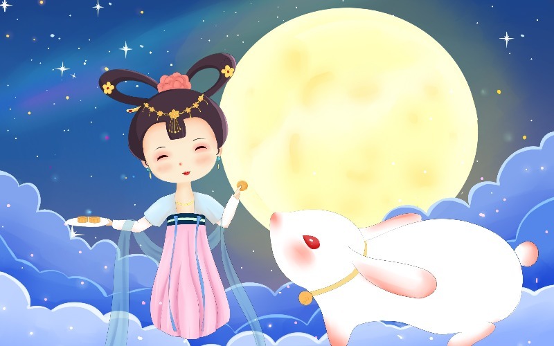 Festival da Lua e a Mitologia romântica de Chang'e Houyi