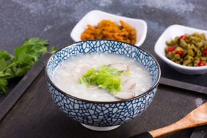 Don't eat porridge on chinese new year day