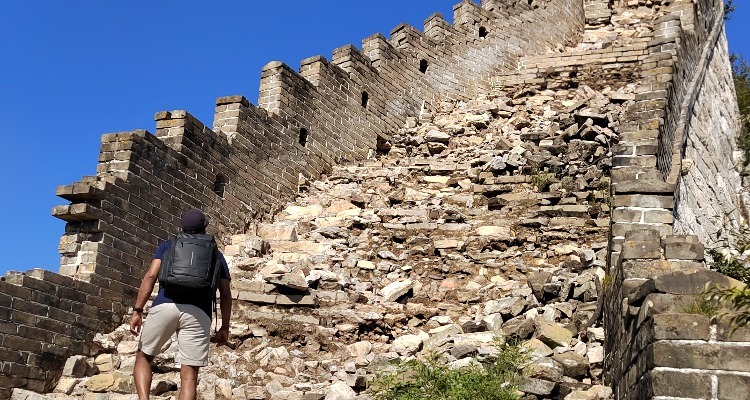 Hiking from Jiankou to Mutianyu