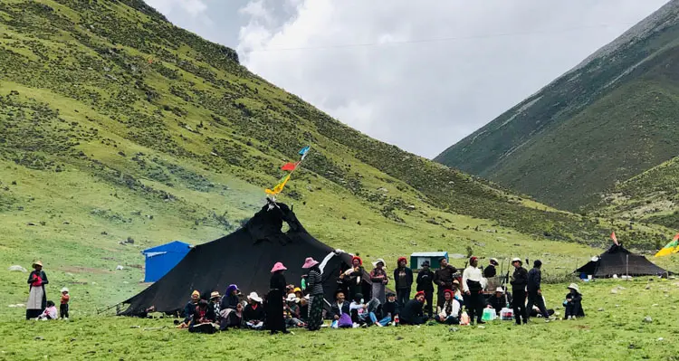 Tibetan nomads