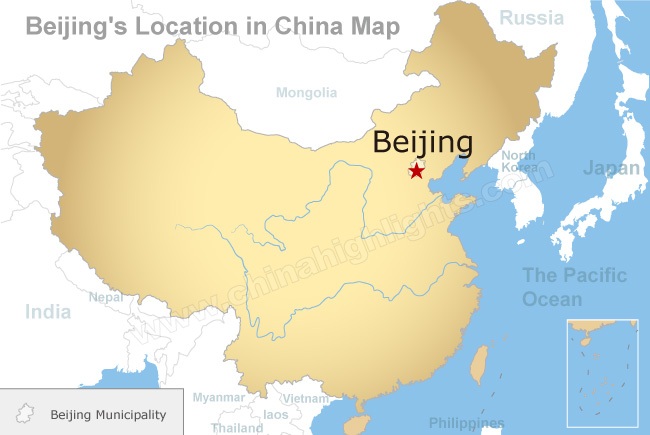 Beijing Map, Map of Beijing's Tourist Attractions and Subway