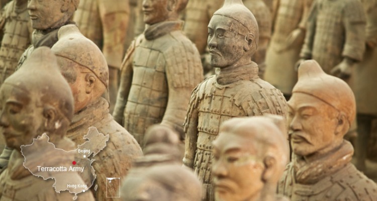 The Terracotta Army in Xi'an