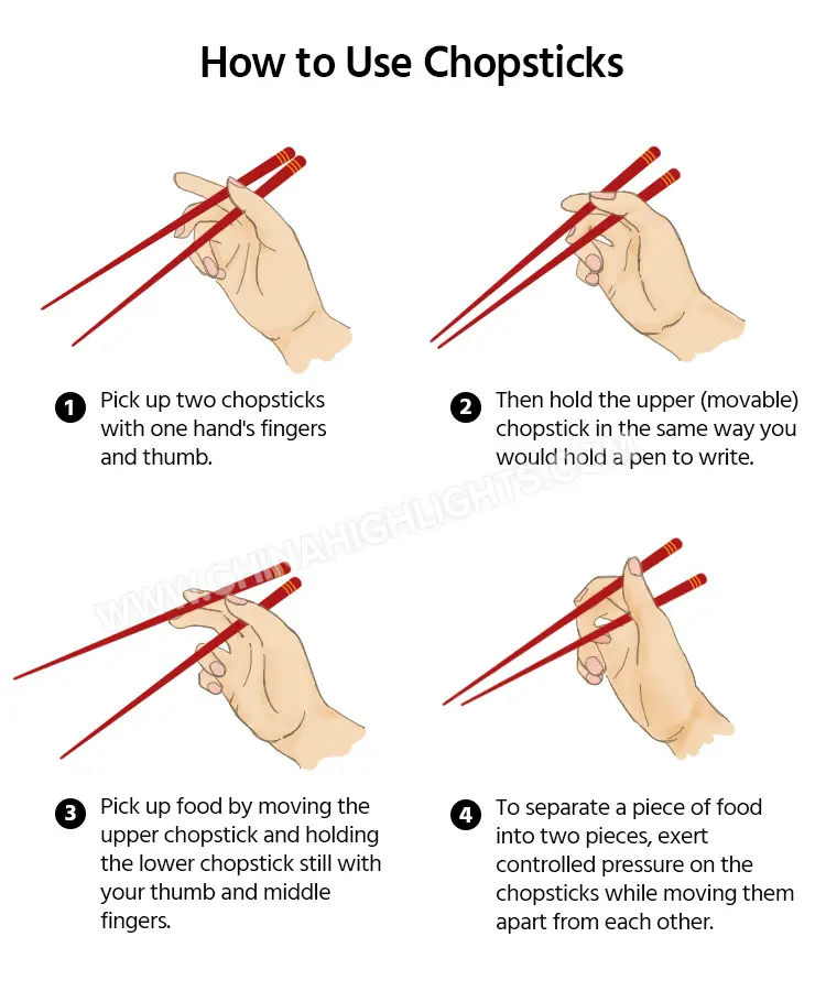 how to use chopsticks