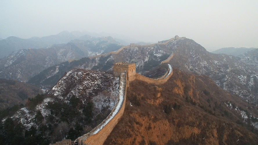 Great Wall in Snow