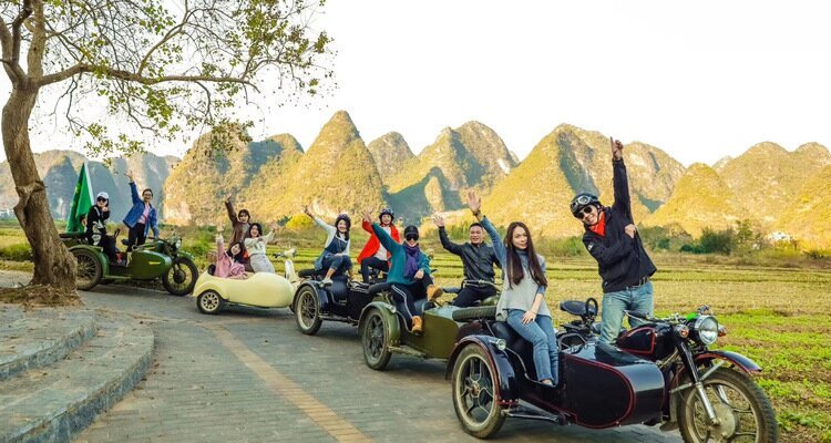 Sidecar Trips Through Yangshuo's Countryside