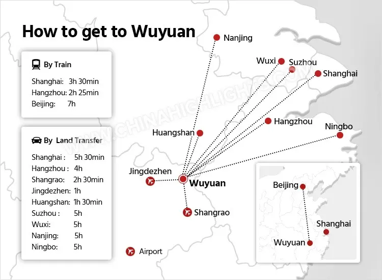 How to Get to Wuyuan