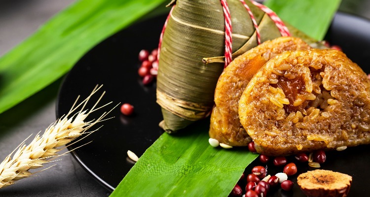 Eating Dragon Boat Food — Zongzi