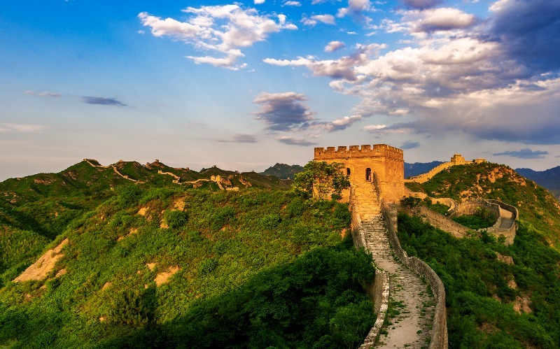 Chinese word: 長城, Great Wall in China