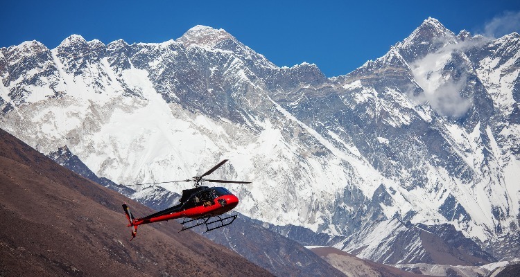 Take a 1-hour mountain flight in Kathmandu for a panoramic encounter with the Mt. Everest