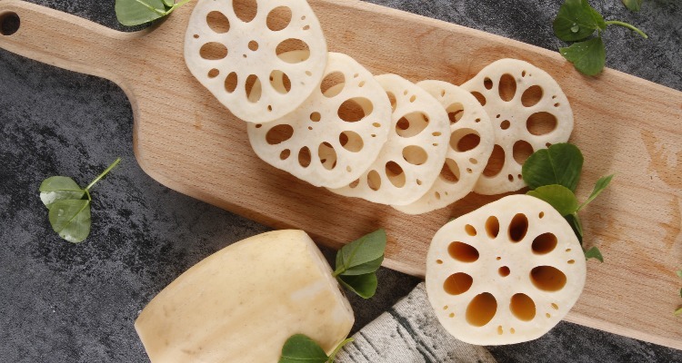 mid-autumn festival food, lotus roots