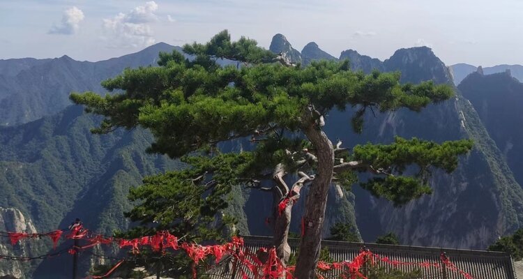 Spectacular view of Mount. Hua
